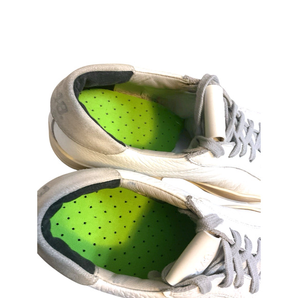 P448 Jack Lace Up Closure Women’s EU 39 US 8 Leather Sneaker White & Gray Italy - Picture 16 of 16